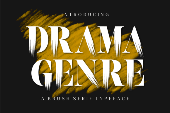 Drama Genre Font - Featured Image