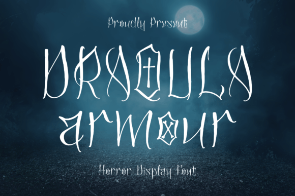 Draqula Armour Font - Featured Image