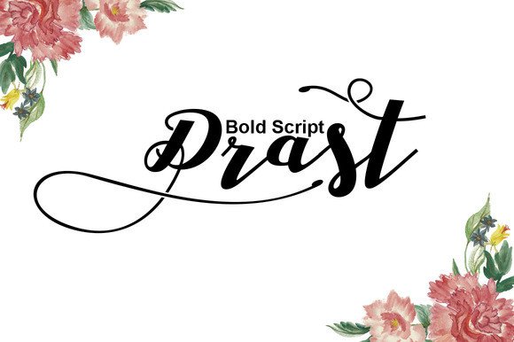 Drast Script Font - Featured Image