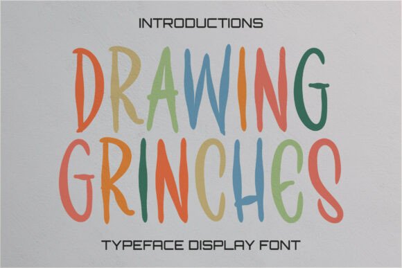 Drawing Grinches Font - Featured Image