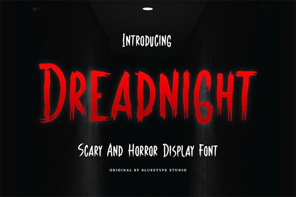 Dreadnight Font - Featured Image