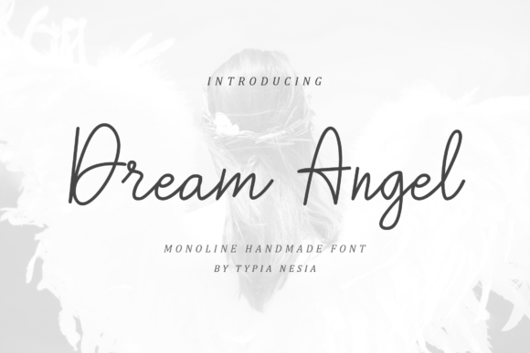Dream Angel Font - Featured Image