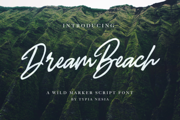 Dream Beach Font - Featured Image