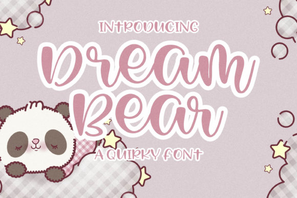 Dream Bear Font - Featured Image
