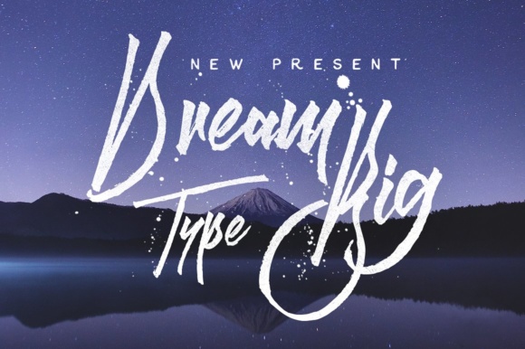 Dream Big Font - Featured Image