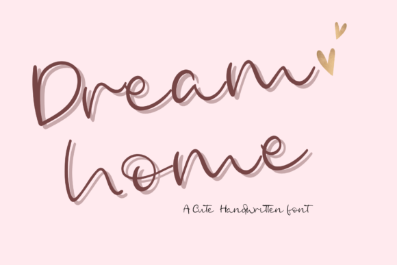 Dream Home Font - Featured Image
