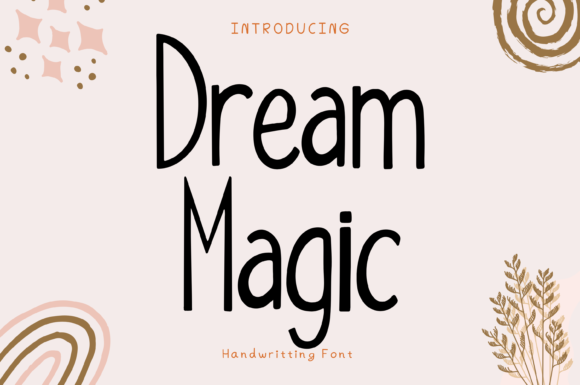 Dream Magic Font - Featured Image