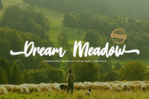 Dream Meadow Font - Featured Image