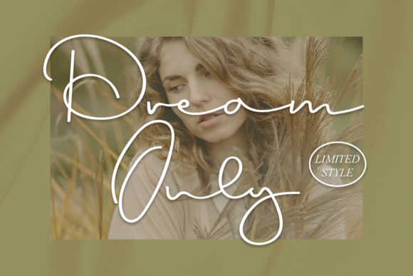 Dream Only Font - Featured Image