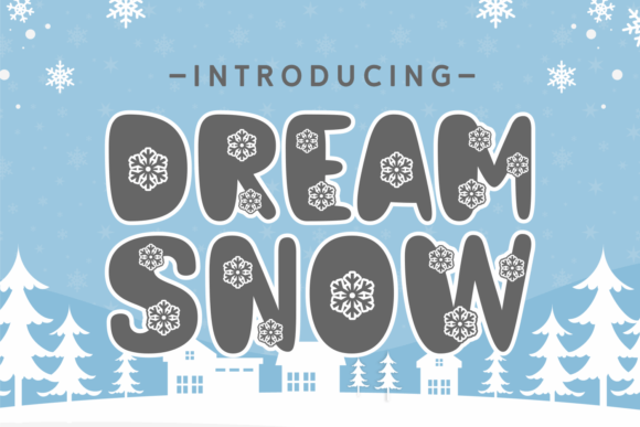 Dream Snow Font - Featured Image