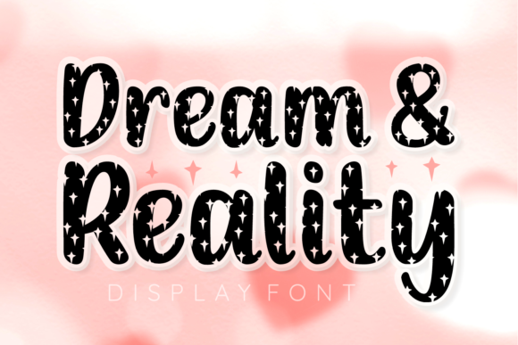 Dream and Reality Font - Featured Image
