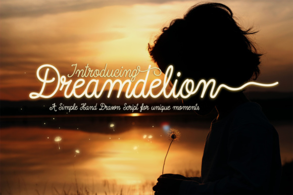 Dreamdelion Font - Featured Image