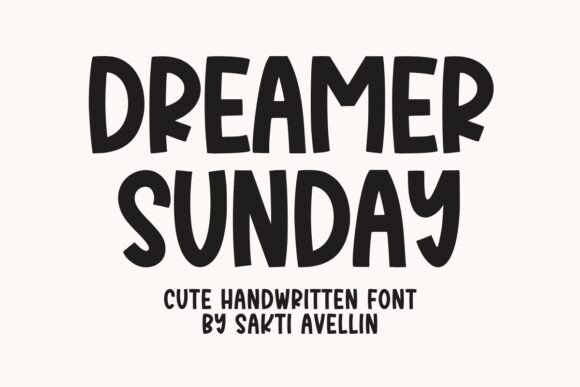 Dreamer Sunday Font - Featured Image