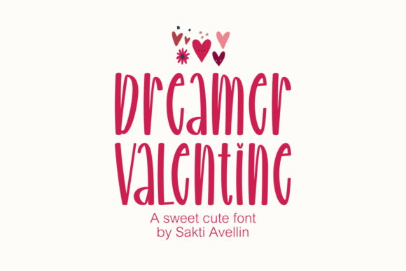 Dreamer Valentine Font - Featured Image