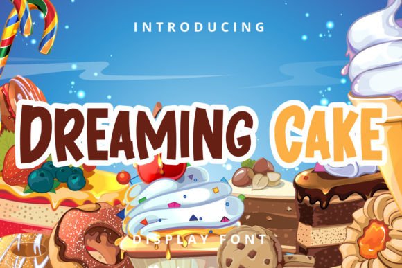 Dreaming Cake Font - Featured Image