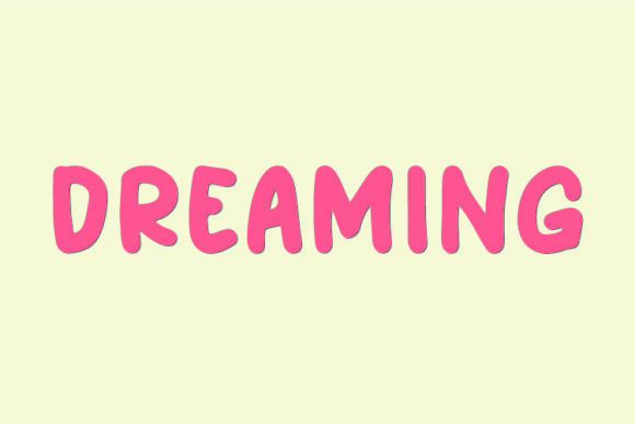 Dreaming Font - Featured Image