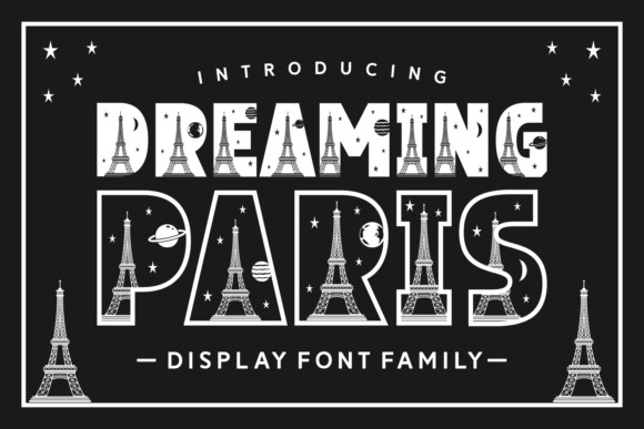 Dreaming Paris Font - Featured Image