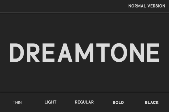 Dreamtone Font - Featured Image