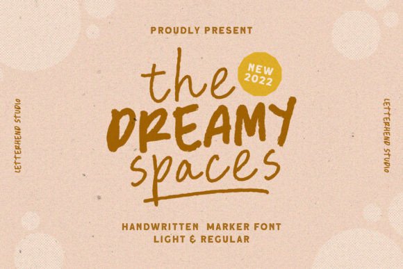 Dreamy Spaces Font - Featured Image
