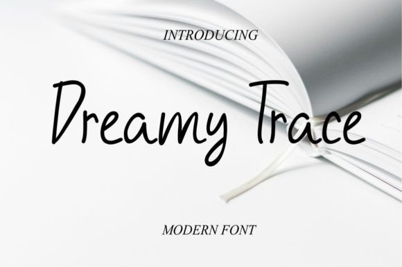 Dreamy Trace Font - Featured Image