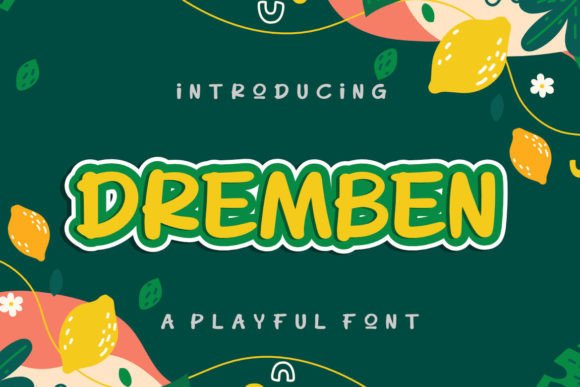 Dremben Font - Featured Image