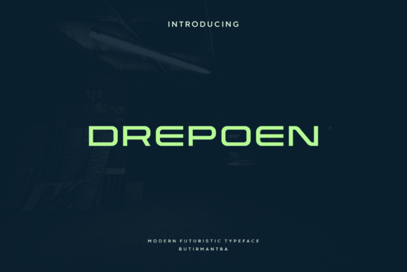 Drepoen Font - Featured Image