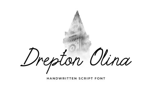Drepton Olina Font - Featured Image