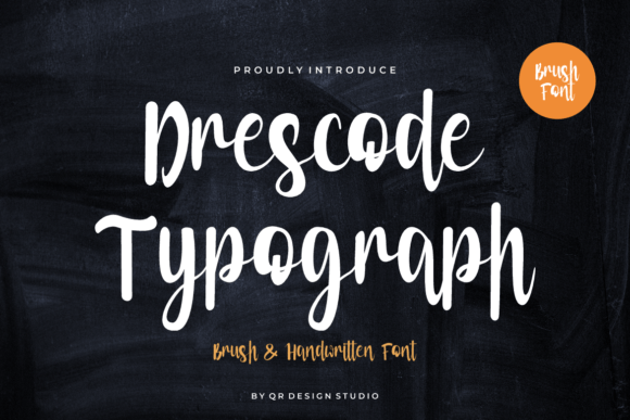 Drescode Typograph Font - Featured Image