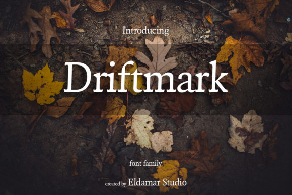 Driftmark Font - Featured Image