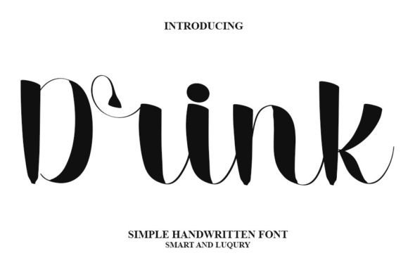 Drink Font - Featured Image