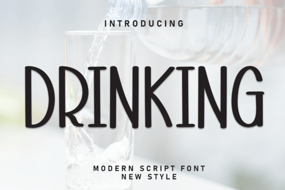 Drinking Font - Featured Image