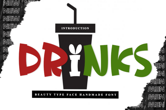 Drinks Font - Featured Image