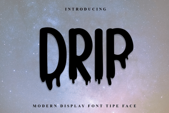 Drip Font - Featured Image