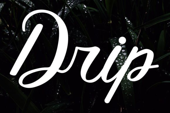Drip Font - Featured Image