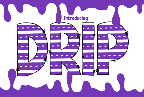Drip Font - Featured Image