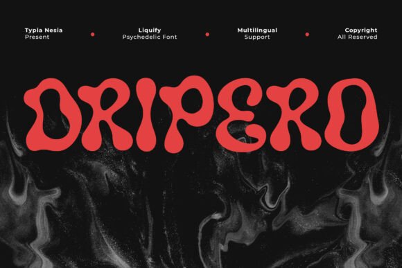 Dripero Font - Featured Image