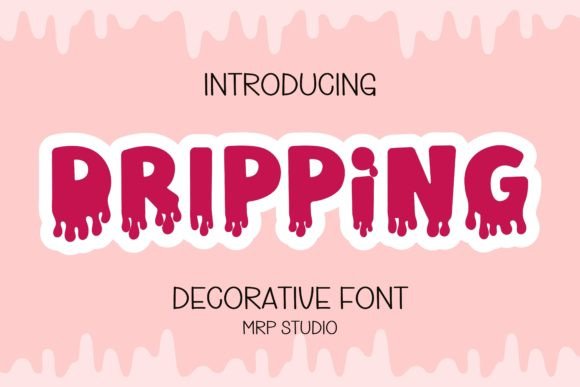 Dripping Font - Featured Image