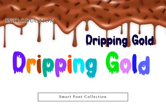 Dripping Gold Font - Featured Image
