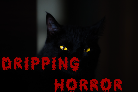 Dripping Horror Font - Featured Image