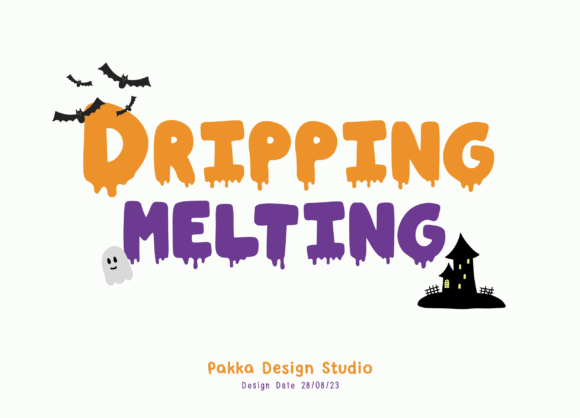 Dripping Melting Font - Featured Image