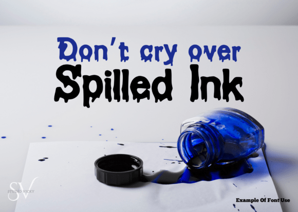 Dripping Wet Font - Featured Image