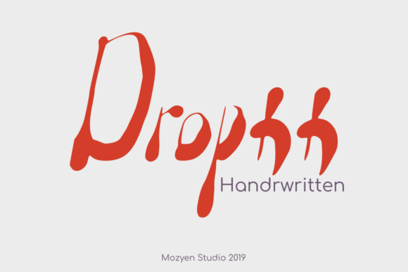 Drophh Font - Featured Image