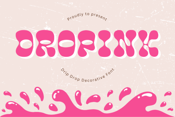 Dropink Font - Featured Image