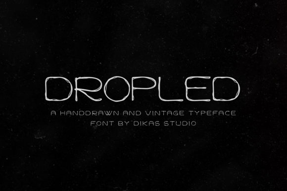 Dropled Font - Featured Image