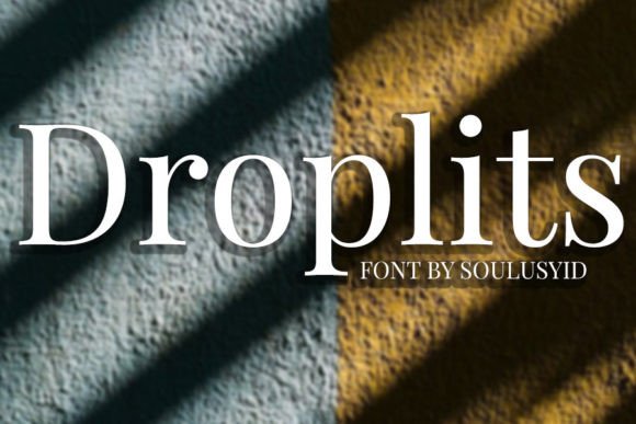 Droplits Font - Featured Image