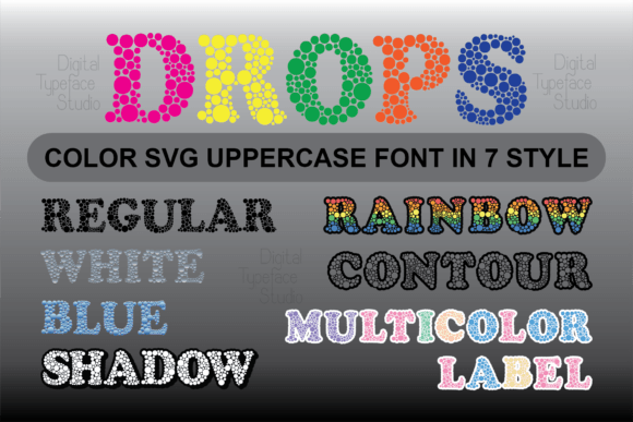 Drops Font - Featured Image