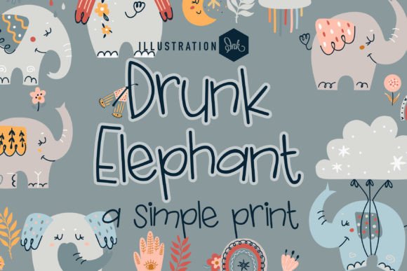 Drunk Elephant Font - Featured Image