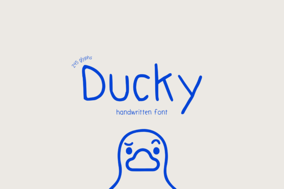 Ducky Font - Featured Image