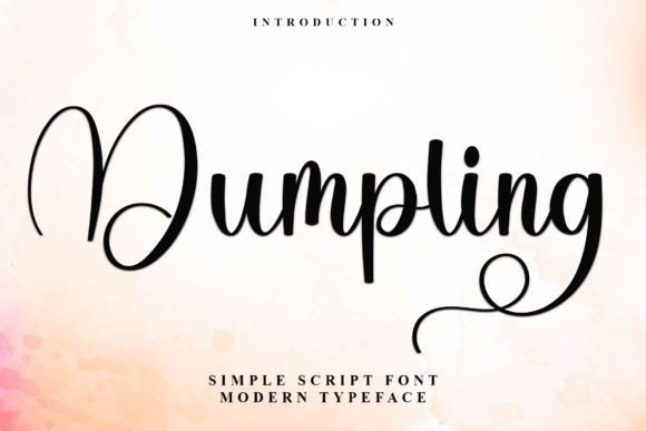 Dumpling Font - Featured Image
