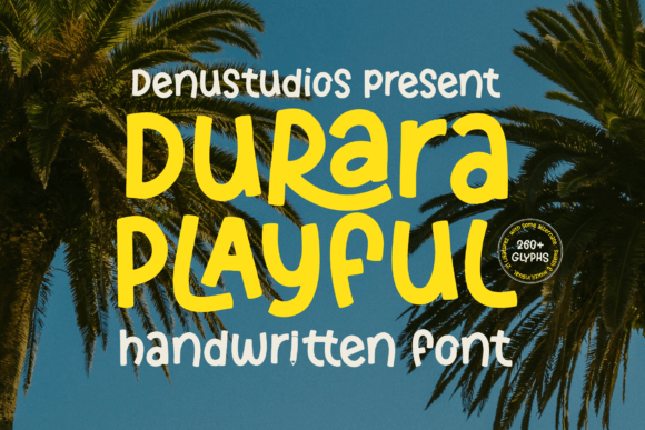 Durara Playful Font - Featured Image